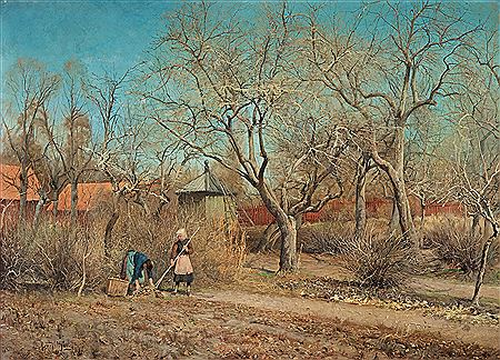 "BARN I TRÄDGÅRDEN" by Anshelm Leonard Schultzberg - Auction record, sale price, and art valuation. Compare with similar artists and explore comparable artworks.