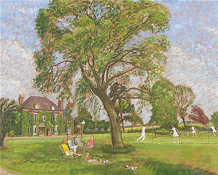 'Country House, Lawn Tennis/ (Plestowes), July 1951'