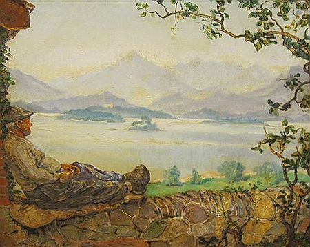 Evening Rest (Glengarieff, Co. Cork) by Arthur Avia Buchman - Auction record, sale price, and art valuation. Compare with similar artists and explore comparable artworks.