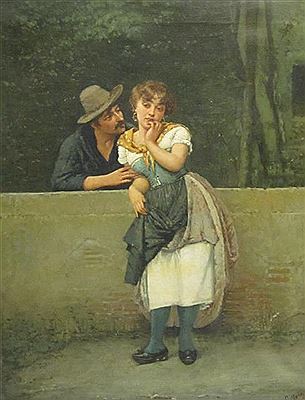 Flirtation; and A Welcome Glass (2)