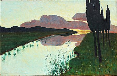 Canale con cipressi by Ferruccio Pagni - Auction record, sale price, and art valuation. Compare with similar artists and explore comparable artworks.