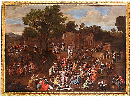 Dance scene in a street by Christian Reder - Auction record, sale price, and art valuation. Compare with similar artists and explore comparable artworks.