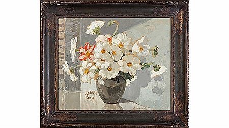 Dahlias blancs, 1926