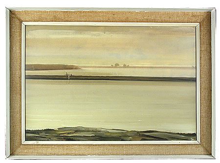 Autumn Washland, 1961 by Anthony Day - Auction record, sale price, and art valuation. Compare with similar artists and explore comparable artworks.