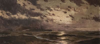 Marina nocturna by Jose Pedro Montero Bustamante - Auction record, sale price, and art valuation. Compare with similar artists and explore comparable artworks.