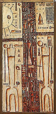 Constructivo con pareja by Hector Vilche - Auction record, sale price, and art valuation. Compare with similar artists and explore comparable artworks.