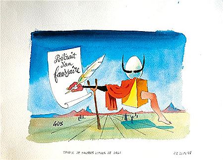 "Traffic fake Dali lithographs of. "1988