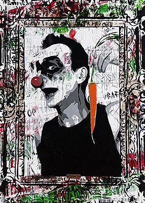 PORTRAIT À LA CAROTTE, 2011 by Mimi the Clown - Auction record, sale price, and art valuation. Compare with similar artists and explore comparable artworks.