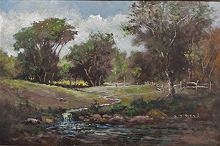 "Along Spring Creek in Cameron Park 1906"