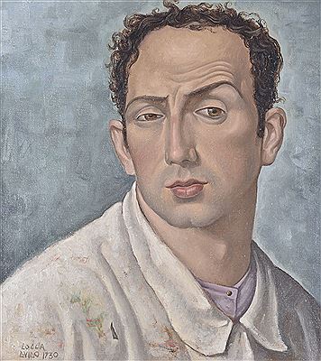 Portrait of man or self-portrait by Guido Locca - Auction record, sale price, and art valuation. Compare with similar artists and explore comparable artworks.