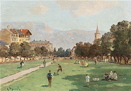 Jeux de balle à Plainpalais