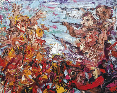 Summer Shooting by Marwan Sahmarani - Auction record, sale price, and art valuation. Compare with similar artists and explore comparable artworks.