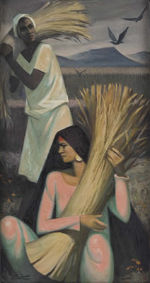 Harvest I by Hussein Bicar - Auction record, sale price, and art valuation. Compare with similar artists and explore comparable artworks.