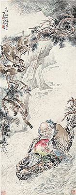 CHARACTER AND MONKEYS