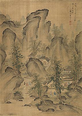 LANDSCAPE by Huancheng Lv - Auction record, sale price, and art valuation. Compare with similar artists and explore comparable artworks.