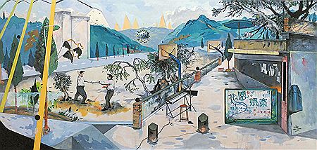 LANDSCAPE by Tianzhuo Xie - Auction record, sale price, and art valuation. Compare with similar artists and explore comparable artworks.