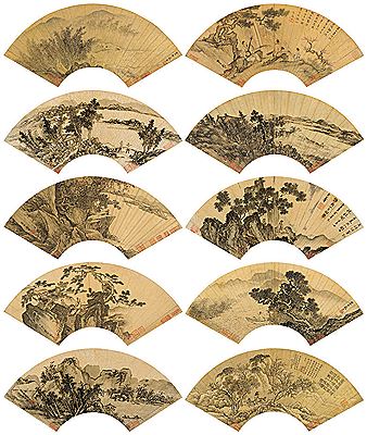 LANDSCAPES (10) by Chen Zhou - Auction record, sale price, and art valuation. Compare with similar artists and explore comparable artworks.