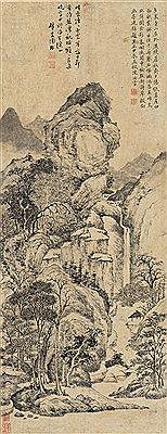 Sample artwork by Ruyan Chen (1331 - 1371), known for painting - View similar artists and auction records