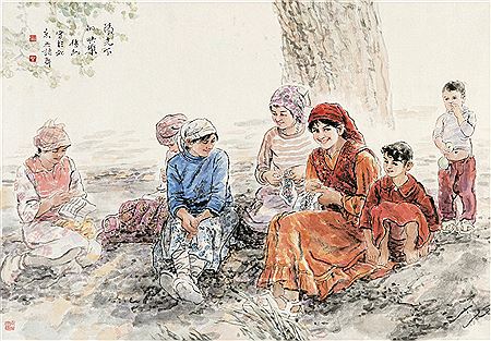 CHARACTER by Jimin Ren - Auction record, sale price, and art valuation. Compare with similar artists and explore comparable artworks.
