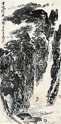 LANDSCAPE by Cangmi Zhou - Auction record, sale price, and art valuation. Compare with similar artists and explore comparable artworks.