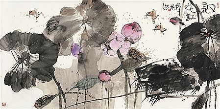 BIRDS AND LOTUS by Huajun Zhou - Auction record, sale price, and art valuation. Compare with similar artists and explore comparable artworks.