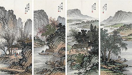 Sample artwork by Songnian Yuan (1895 - 1966), known for painting - View similar artists and auction records