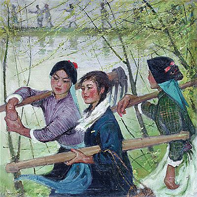 SPRING WIND by Tianci Su - Auction record, sale price, and art valuation. Compare with similar artists and explore comparable artworks.