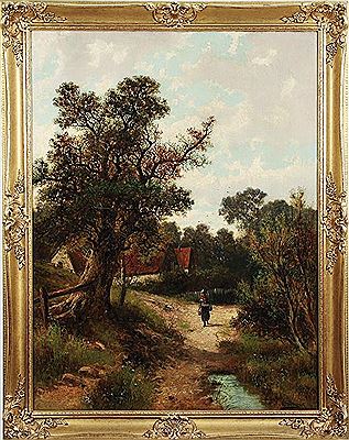Pair scenes: GOMSHALL, AVENUE, SURREY