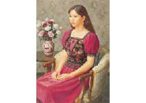 Flower and Woman