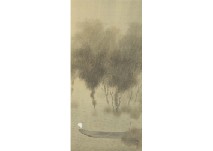 Lakeside, in the rain
