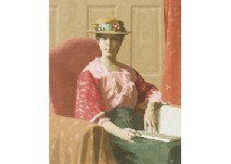 Woman with book by Seiji Nakamura - Auction record, sale price, and art valuation. Compare with similar artists and explore comparable artworks.