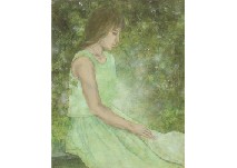 Sample artwork by Ayumi Matsuike (20th Century), known for painting - View similar artists and auction records