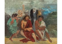 ECCE HOMO by Michisei Kono - Auction record, sale price, and art valuation. Compare with similar artists and explore comparable artworks.