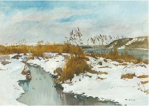 Snow in Nakasu by Hajime Minamioji - Auction record, sale price, and art valuation. Compare with similar artists and explore comparable artworks.