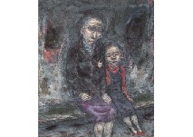 With mother by Yasufumi Konishi - Auction record, sale price, and art valuation. Compare with similar artists and explore comparable artworks.