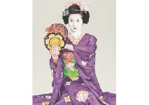 Maiko Dancer by Junji Yoshii - Auction record, sale price, and art valuation. Compare with similar artists and explore comparable artworks.