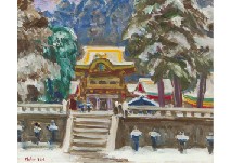 Yomeimon in the Snow