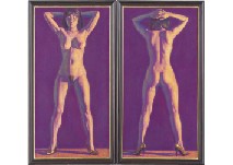 Both sides(a set of 2 in a frame)