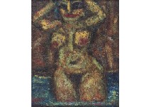 Nude in the water