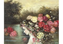 Love Flowers by Kuniko Yoda - Auction record, sale price, and art valuation. Compare with similar artists and explore comparable artworks.