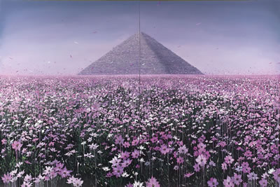 Sample artwork by Bo Zhao (Born 1984), known for dream-like landscape, nature painting - View similar artists and auction records