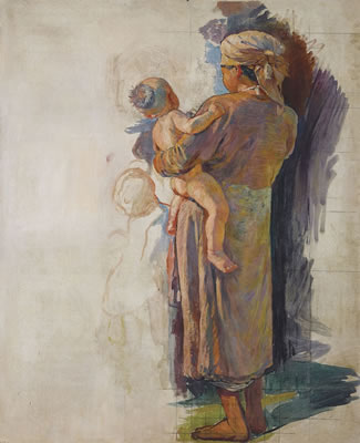 Vietnamienne à l’enfant (Vietnamese Mother and Child)