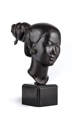 Head of Vietnamese Young Woman by Than Le N'Guyen - Auction record, sale price, and art valuation. Compare with similar artists and explore comparable artworks.