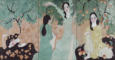 Ladies in the Peach Garden