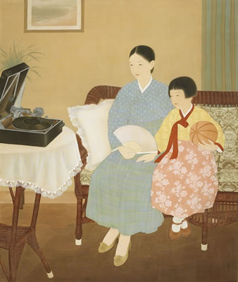 Quiet Listening by Kichang Kim - Auction record, sale price, and art valuation. Compare with similar artists and explore comparable artworks.