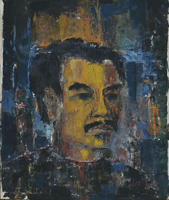 Sample artwork by Abas Alibasyah (1928 - 2016), known for painting - View similar artists and auction records