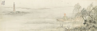 Autumn Boating on West Lake