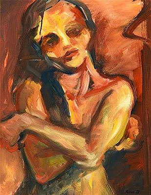 Femme nue aux bras croisés, 1998