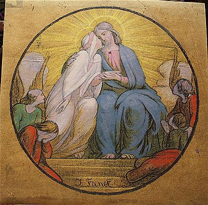 The Mystic Marriage of Christ and the Virgin
