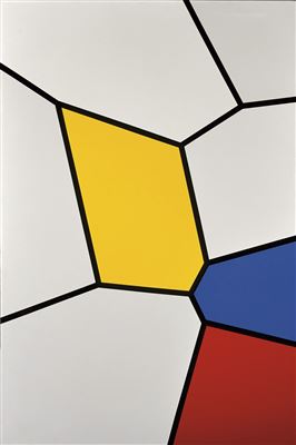 "LP011 (Voronoi)" by Leonel Moura - Auction record, sale price, and art valuation. Compare with similar artists and explore comparable artworks.